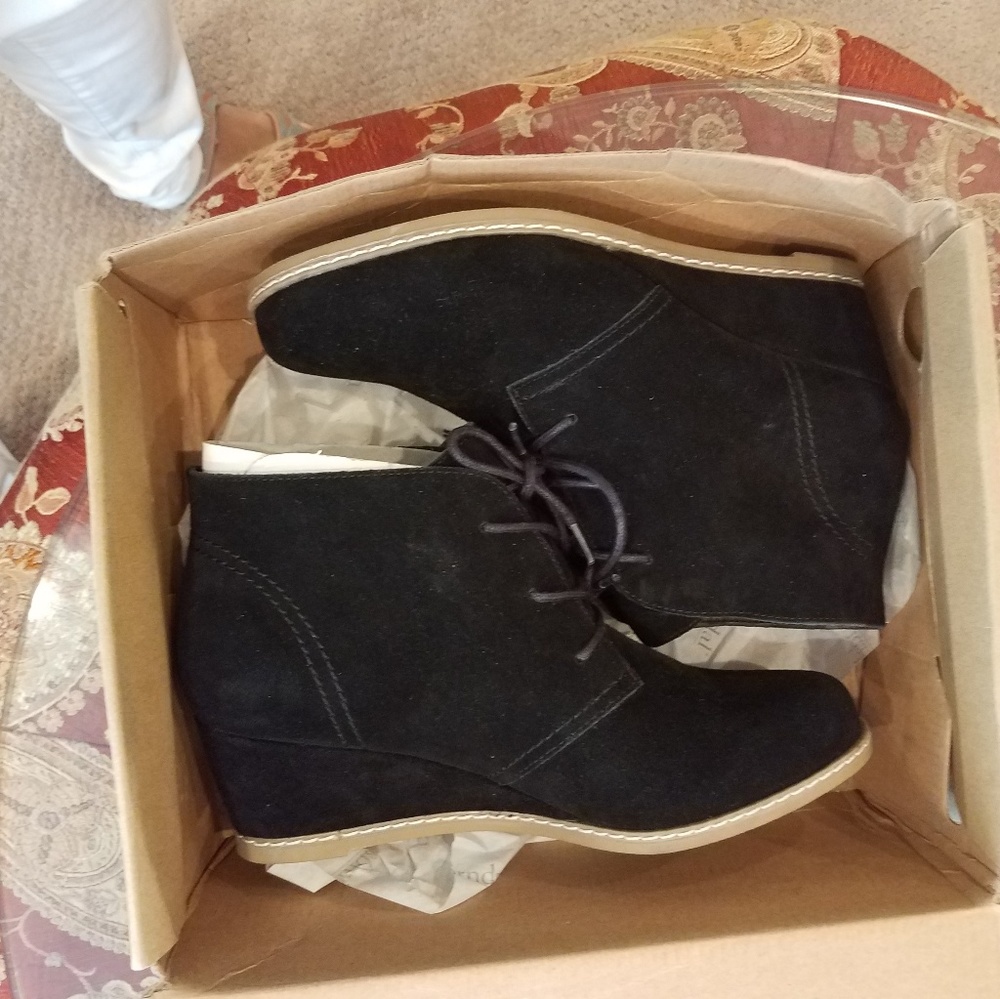 Black booties